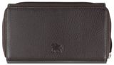 mano Don Tommas Long Zip Wallet Large L Brown