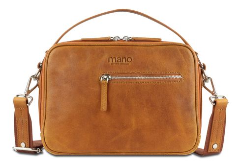 mano Don Pietro Bristol Shoulderbag Cognac