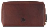 mano Don Simon Long Zip Wallet Large L Brown