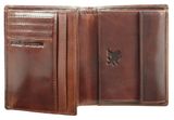 mano Don Marco Coin Wallet with Flap Darkbrown mano Don Marco Coin Wallet with Flap Darkbrown
