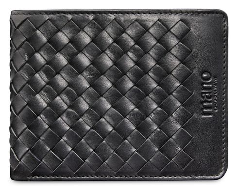 mano Don Luca Coin Wallet Black