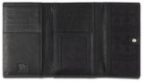 mano Don Simon Ladies Zip Wallet Black