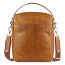 mano Don Pietro Bristol Crossover Bag Cognac