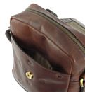 mano Don Leon Stuart Crossover Bag Mid - Brown