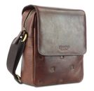 mano Don Leon Stuart Crossover Bag Mid - Brown