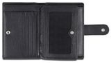 mano Don Tommas Coin Wallet with Flap Black