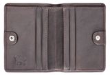 mano Don Luca Creditcard Wallet Dark Brown