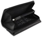 mano Don Simon Long Zip Wallet Large L Black