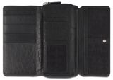 mano Don Simon Long Zip Wallet Large L Black