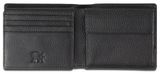 mano Don Tommas Coin Wallet with Flap Black
