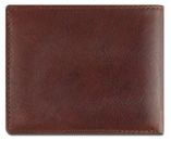 mano Don Simon Coin Wallet with Flap Brown