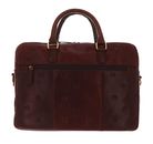 mano Don Leon Stuart Business Bag M Mid - Brown