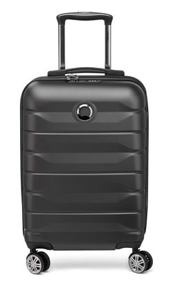 DELSEY PARIS Air Armour 4DR Expandable Cabin Trolley 55 Black