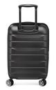 DELSEY PARIS Air Armour 4DR Expandable Cabin Trolley 55 Black DELSEY PARIS Air Armour 4DR Expandable Cabin Trolley 55 Black