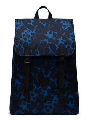 Herschel Recycled Flight Satin Retreat Small Backpack S Cheetah Camo Bright Cobalt