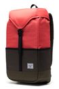 Herschel Thompson Pro Backpack Hot Coral Ivy Green / Black