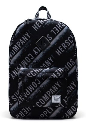 Herschel Heritage Backpack Stencil Roll Call Black