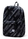 Herschel Heritage Backpack Stencil Roll Call Black Herschel Heritage Backpack Stencil Roll Call Black