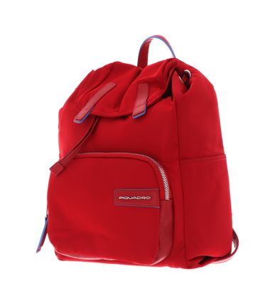 PIQUADRO Ryan RFID Computer Backpack Rosso