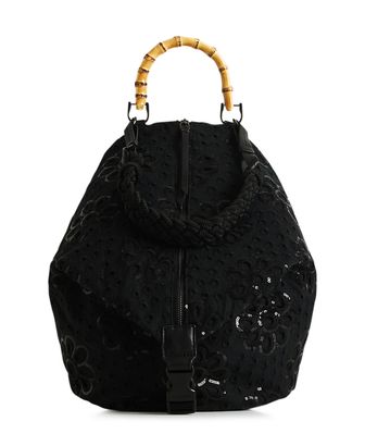 Desigual Bols Calado Viana Backpack Black