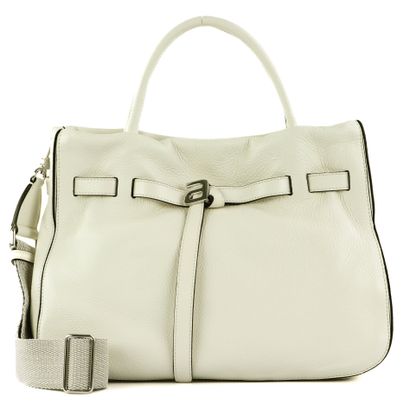 abro Leather Dalia Hand Bag Jill M Ivory