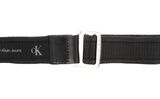 Calvin Klein CKJ Slider Off-Duty Slider Denim Belt 35MM W100 Aop Black