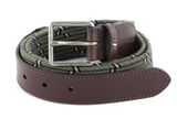 TOMMY HILFIGER Casual Essential Elastic 3.5 W110 Army Green TOMMY HILFIGER Casual Essential Elastic 3.5 W110 Army Green