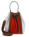FURLA Miastella Bucket Bag S Tangerine + Perla e + Cognac h