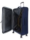 MANDARINA DUCK Smile & Go Trolley Large Expandable Dress Blue MANDARINA DUCK Smile & Go Trolley Large Expandable Dress Blue