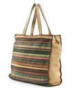 CATERINA LUCCHI Shopping Bag M Righe Multicolor - T / Cognac CATERINA LUCCHI Shopping Bag M Righe Multicolor - T / Cognac