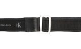 Calvin Klein CKJ Slider Off-Duty Slider Denim Belt 35MM W115 Aop Black