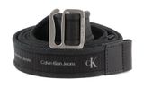 Calvin Klein CKJ Slider Off-Duty Slider Denim Belt 35MM W115 Aop Black