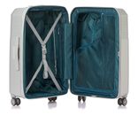 Hedgren Stripe 67 cm Hardside Luggage Exp Silver