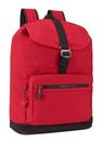 Hedgren Crusade Drawstring Backpack RFID Salsa Red