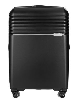 Hedgren Lineo Stripe Lex 76 cm Hardside Luggage Exp Black