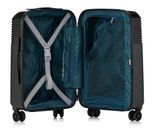 Hedgren Stripe Spinner S Black Hedgren Stripe Spinner S Black