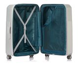 Hedgren Lineo Stripe Lex 76 cm Hardside Luggage Exp Silver Hedgren Lineo Stripe Lex 76 cm Hardside Luggage Exp Silver