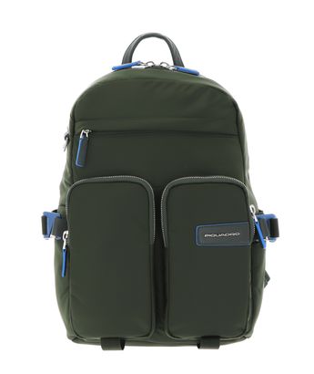 PIQUADRO PQ-RY RFID Computer Backpack Verde