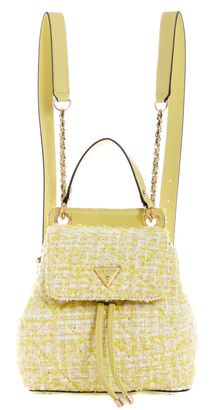 GUESS Cessily Flap Backpack Pale Cloud