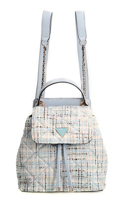 GUESS Cessily Flap Backpack Pale Cloud | Buy bags, purses u0026 accessories  online | modeherz