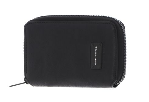 PIQUADRO Harper Zip-Around Vertical Men´s Wallet RFID Nero