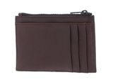 PIQUADRO Harper Zipped Credit Card Pouch RFID Testa Di Moro PIQUADRO Harper Zipped Credit Card Pouch RFID Testa Di Moro