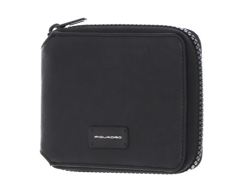 PIQUADRO Harper Zip-Around Men´s Wallet RFID Nero