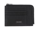 PIQUADRO Harper Zipper Coin Pouch RFID Nero