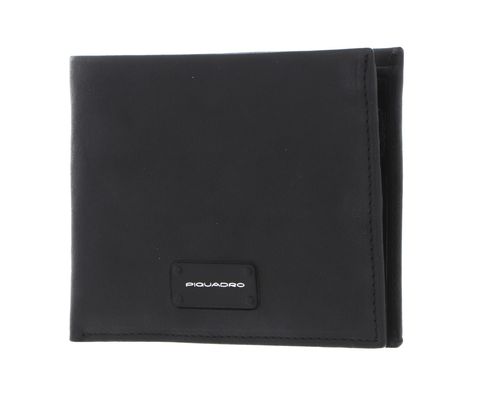 PIQUADRO Harper Men’s Wallet With Zipped Coin RFID Nero