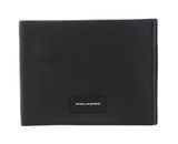 PIQUADRO Harper Men’s Wallet With Zipped Coin RFID Nero PIQUADRO Harper Men’s Wallet With Zipped Coin RFID Nero