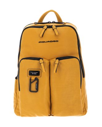 PIQUADRO Harper RFID Computer Backpack Giallo