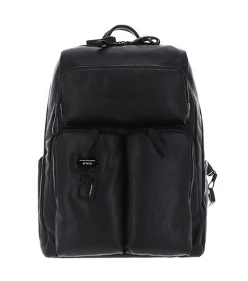 PIQUADRO Harper Big Size Computer Backpack RFID Nero