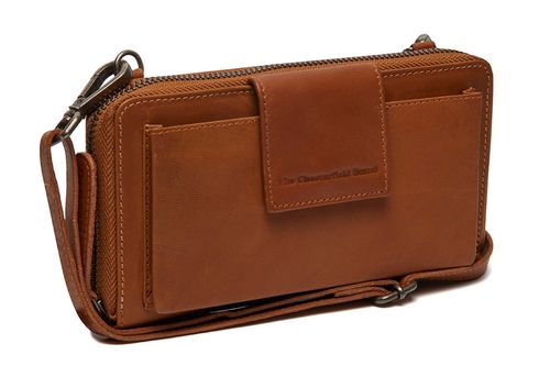 The Chesterfield Brand Taipei Phone Bag Cognac