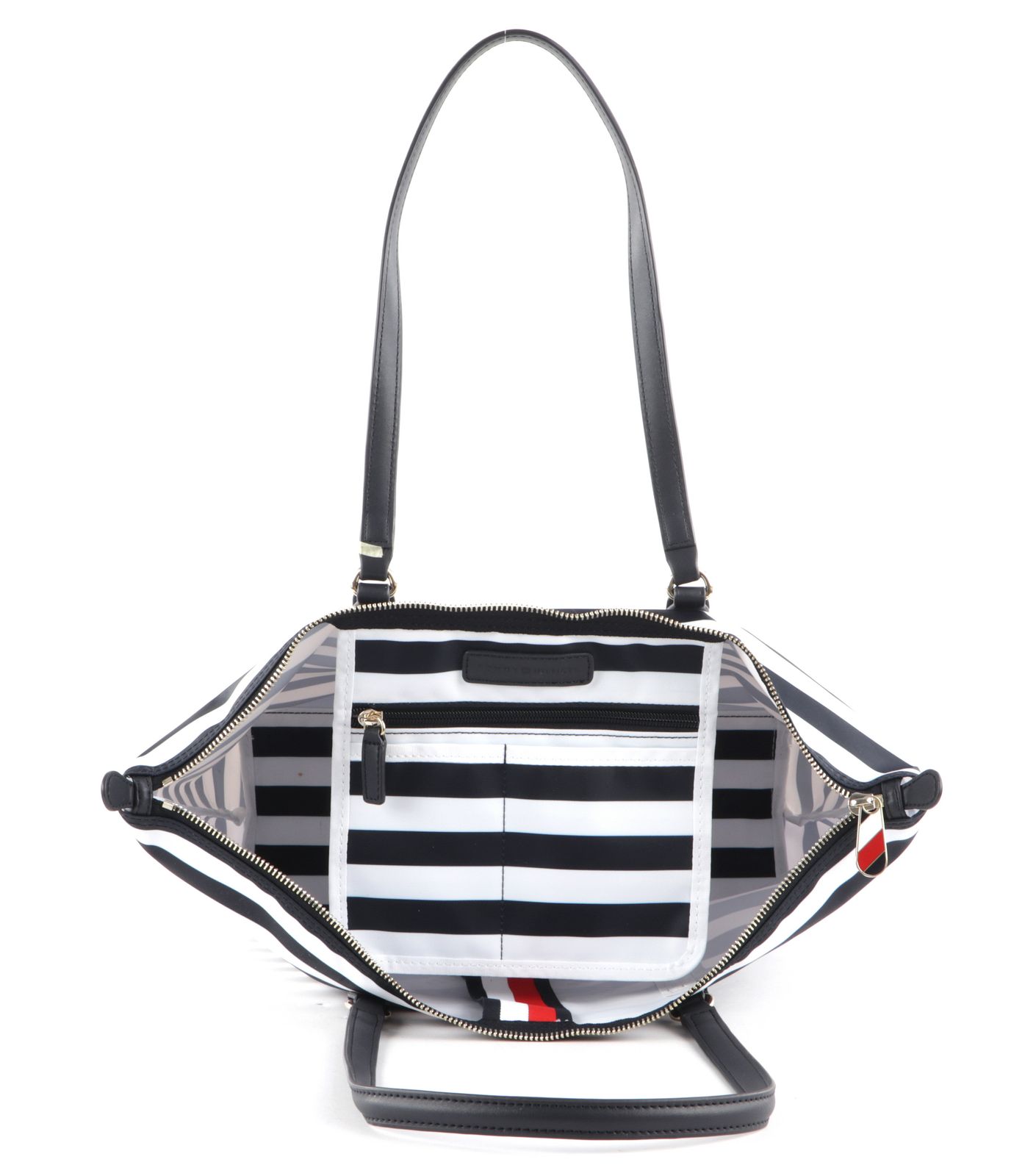 TOMMY HILFIGER Tote Navy Blue Stripes | Buy bags, purses & accessories ...